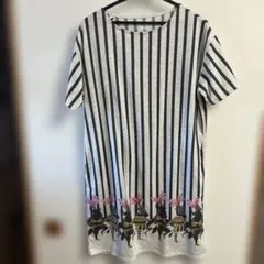 ストライプチュニック