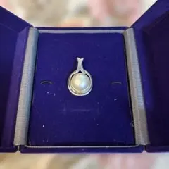 シルバー パール ペンダントトップ ヴィンテージ アンティーク