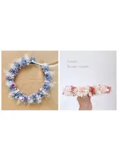 髪飾り タッセル 和紐 ベビー キッズ花冠