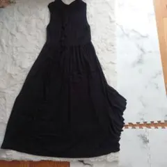 ZARA ノースリーブロングワンピース Sサイズ