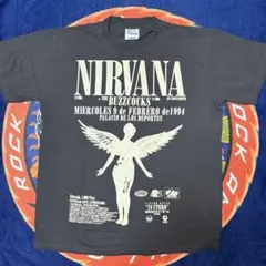 激レアS！NIRVANA ニルバーナTシャツ紫 WALL OF FAME製 - メルカリ