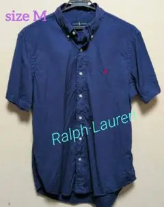 Ralph Lauren ネイビー 半袖シャツ M
