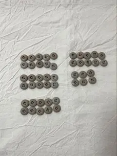 実物 USED 米軍 BDU ボタン　46個