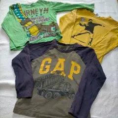 GAP他 長袖Tシャツ 3点セット 110センチサイズ