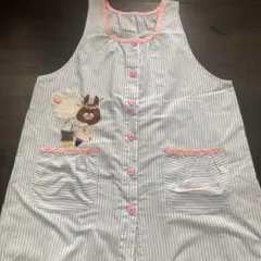 保育士 くまのがっこう エプロン
