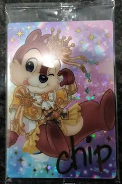 ディズニー チップ ホログラムカード