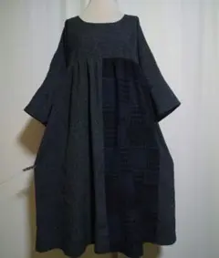 着物リメイクドレス