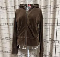 PUMA プーマ　ベロア　パーカー