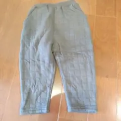 フタフタ キルトパンツ グレー 100