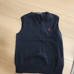 Polo by Ralph Lauren ネイビー ベスト 130