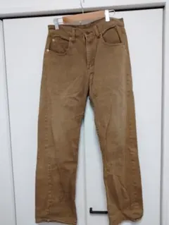 90s 白タグ　LEVI'S 512 ストレートデニム W30 L34 ブラウン