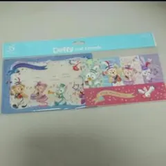 ダッフィー&フレンズ ポストカード2枚&クリアホルダー