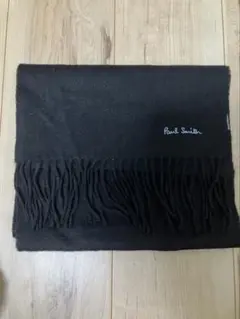 Paul Smithポールスミス マフラー ブラック
