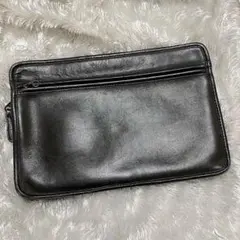 コーチ COACH オールドコーチ セカンドバッグ クラッチバッグ ブラック