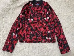 アディダス　オリジナル　花柄ジャケット