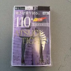 新品未使用　アツギATSUGIタイツ110デニール1包2足入　サイズ選択可