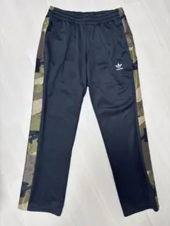 adidas originals メンズ トラックパンツ ダークグレー 柄 XL