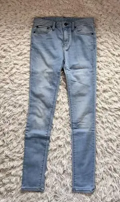 スキニーデニム ライトブルー