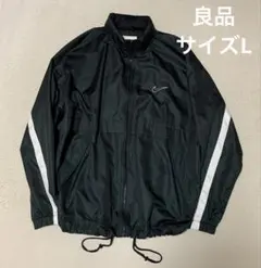 90s NIKE ナイロンジャケット　ドローコード付き　銀タグ　old nike