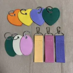 ワッペン用キーホルダー(10個セット)【値下げ】