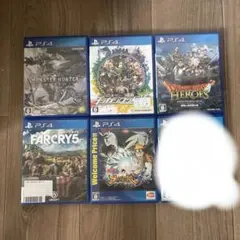 PS4 ゲームソフト 5本セット