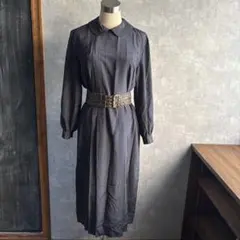 古着　ヴィンテージ レトロ　総柄　ワンピース　ビンテージ　used 希少