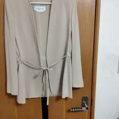 MaxMara ノーカラージャケット ベージュのサムネイル