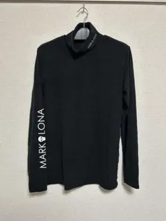 MARK & LONA ブラックタートルネックシャツ　サイズM
