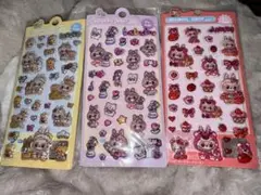 最安値‼️ラブブlabubu 3Dステッカー　3枚