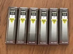 uni 0.5 F シャー芯6セット