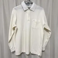 KENZO GOLF メンズ 長袖 ポロシャツ 白 日本製のサムネイル