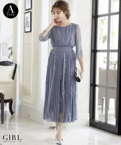 【しゃけ様】美品　パーティードレス　オケージョンドレス　お呼ばれドレス　結婚式