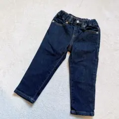 アローズ　UNITED ARROWS ドビーデニム　テーパードパンツ