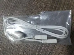 USBケーブル ホワイト フェライトコア付き