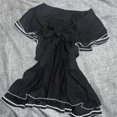 姫カジ ダークコア コケット ホラ ロリータ ゴシック 平成レトロ