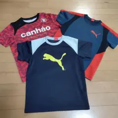 Puma TIGORA プラシャツ 3枚セット 140