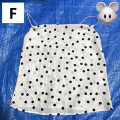ANAP 水玉 ドット キャミソール レディース F