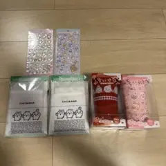ちいかわ　ボンボンドロップシール2種 セブンイレブン　タンブラー&エコバッグ