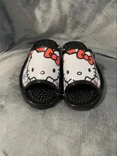 サンリオ　ハローキティ　レトロ　希少 キティちゃん 刺繍 サンダル　新品 ハローキティ キティ キティちゃん クロックス風 サンダル 20
