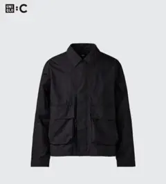 【新品未使用品】【完売】UNIQLO C コットンショートブルゾン ブラック L