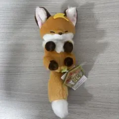 ちょコンとキツネころんと秋日和　ST　きなこ　きつねぬいぐるみ