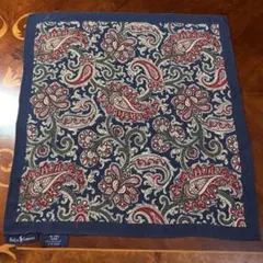 ラルフローレン、シルクミニスカーフ。