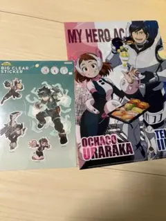 僕のヒーローアカデミア　クリアシール　クリアファイル