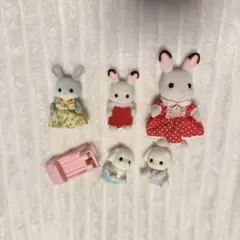 シルバニアファミリー　ショコラうさぎ他セット