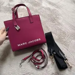 MARC JACOBS ピンク トートバッグ