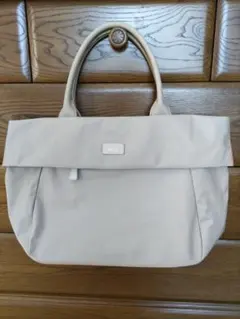 希少✨アニエスベー　ナイロン　トートバッグ 通勤通学　A4 グレー