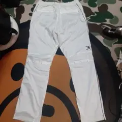 OAKLEY オークリーゴルフ　中綿防寒ナイロンパンツ　スカル刺繍ロゴ