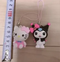 ハローキティ&マイメロディ キーホルダー
