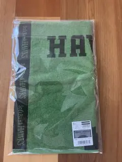 ソフトバンクホークスのタマスタ筑後のフェイスタオル