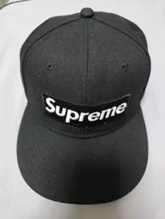 「美品」Supreme 59FIFTY ブラックキャップ 7 3/8 Supreme Men's Black 7 3/8 Size for sale | eBay